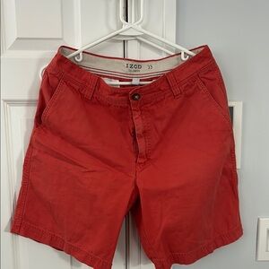 IZOD Red Casual Shorts